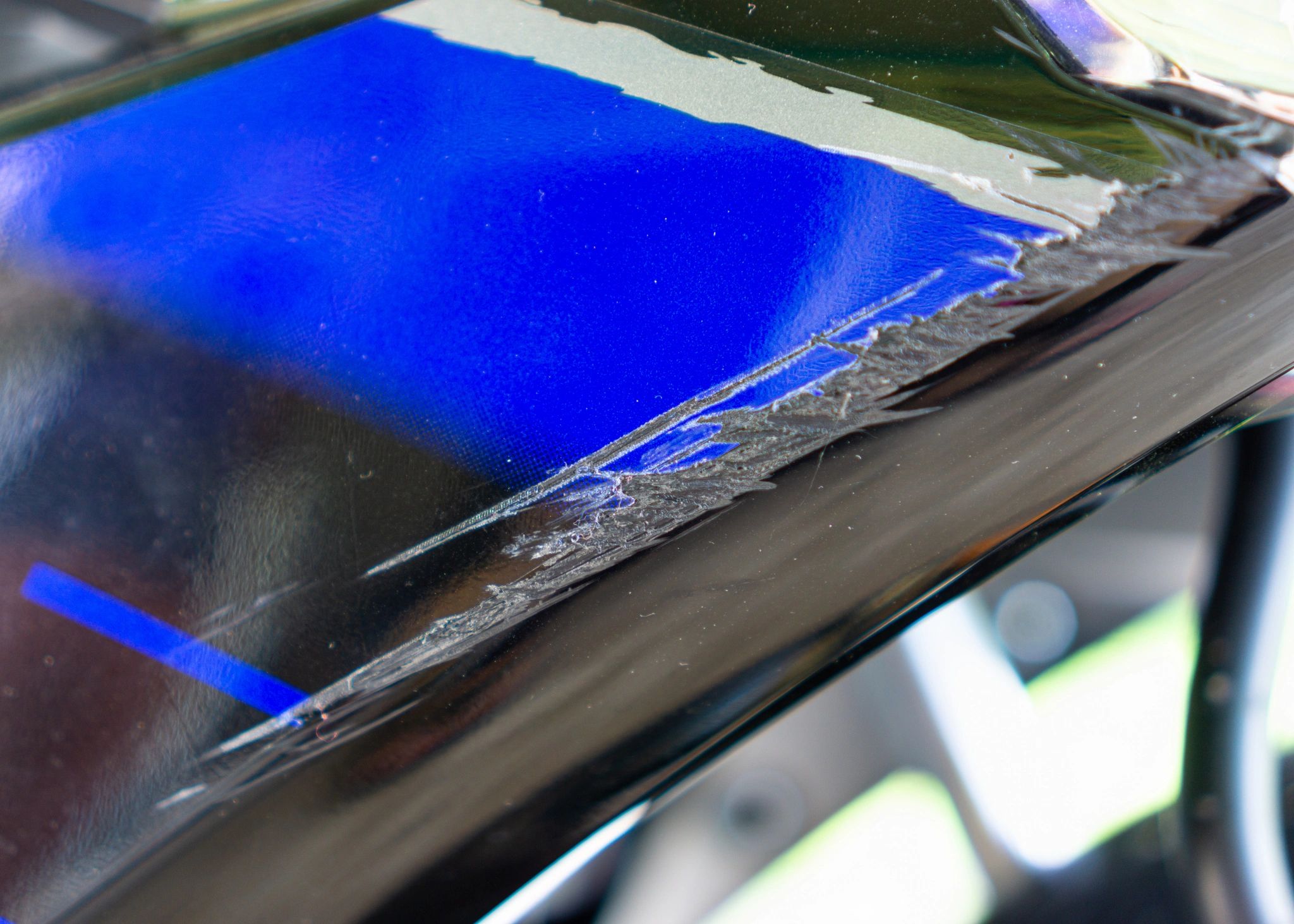 Electric bike component close-up
