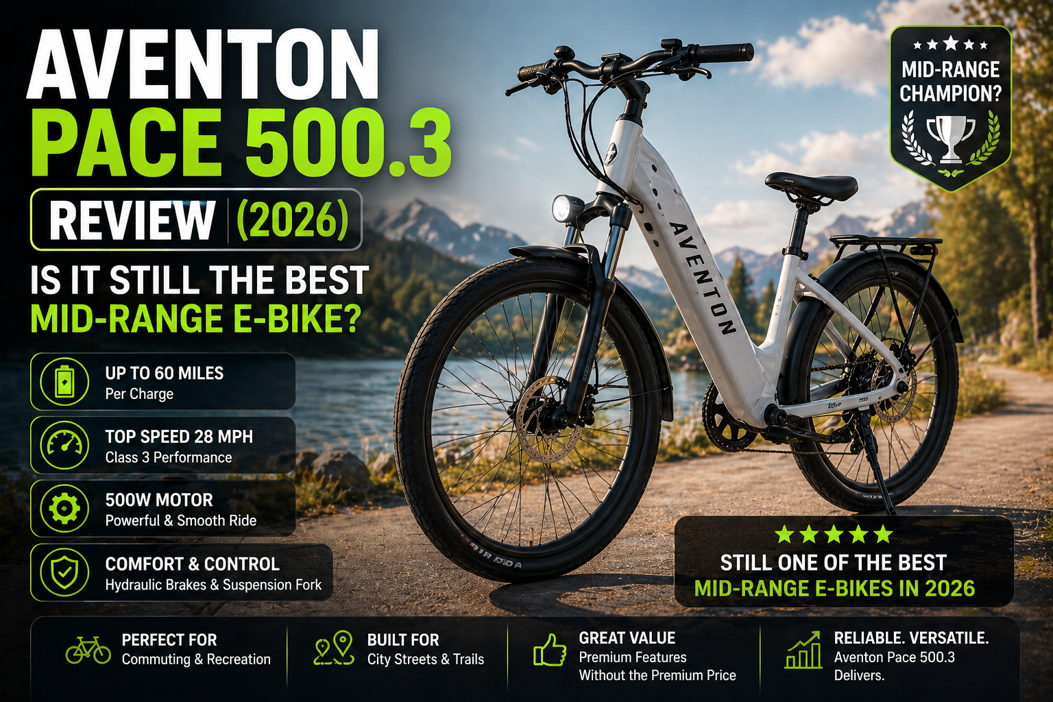 Aventon Pace 500.3 Review (2026): Is It Still the Best Mid-Range E-Bike?