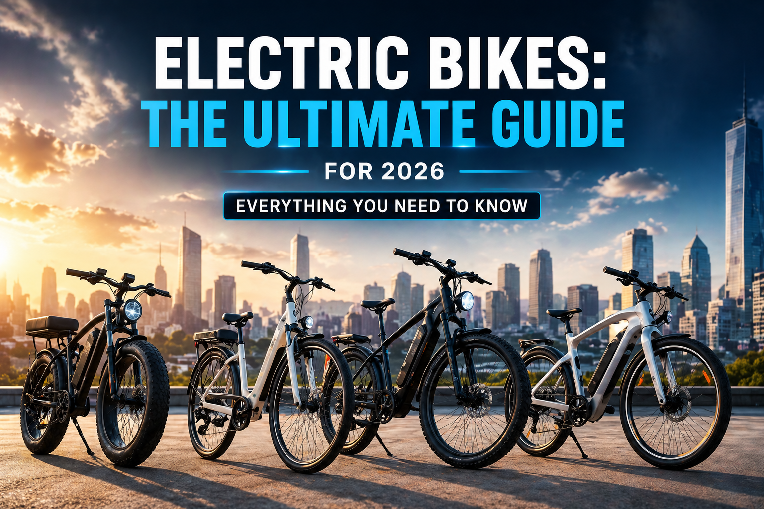 Electric Bikes: The Ultimate Guide for 2026 (Everything You Need to Know)