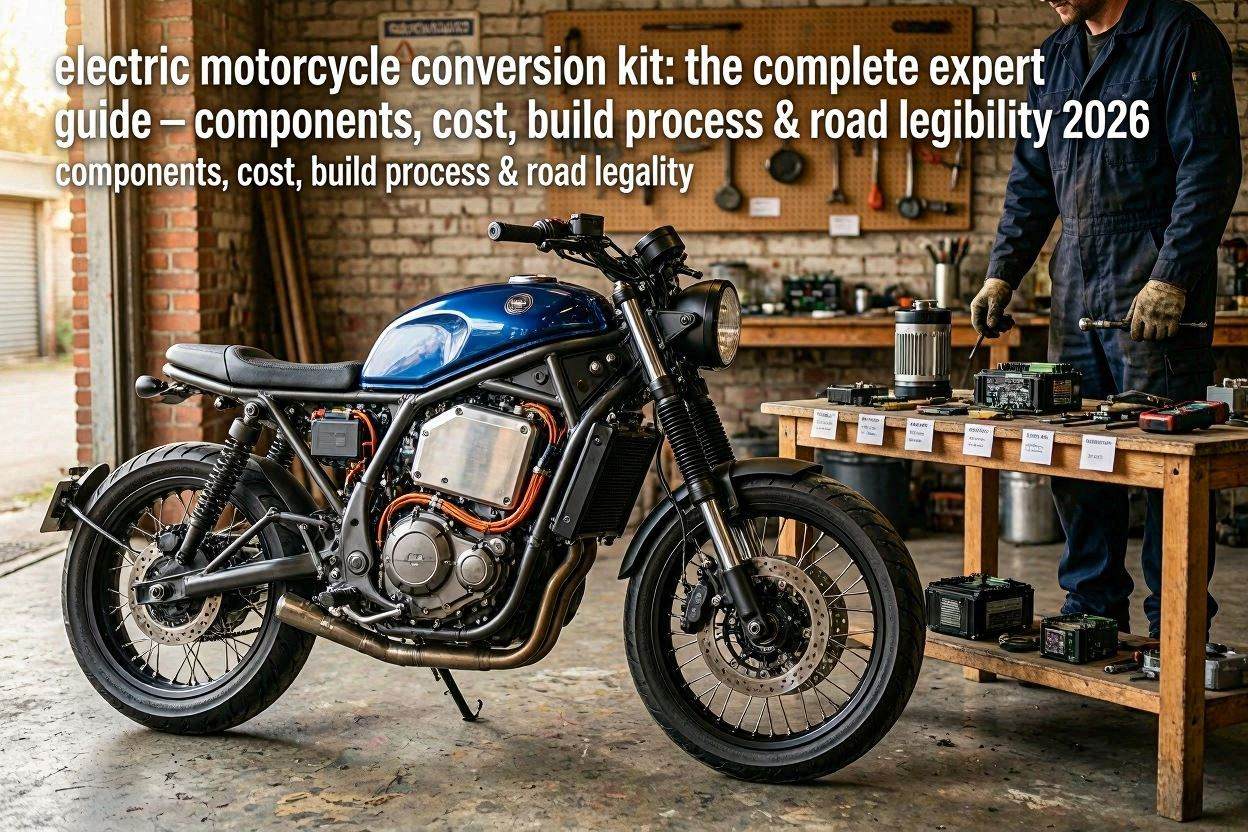 Electric Motorcycle Conversion Kit: The Complete Expert Guide — Components, Cost, Build Process & Road Legality 2026