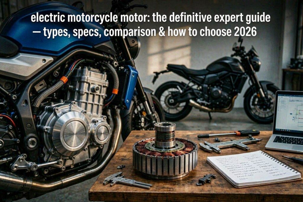 Electric Motorcycle Motor: The Definitive Expert Guide — Types, Specs, Comparison & How to Choose 2026