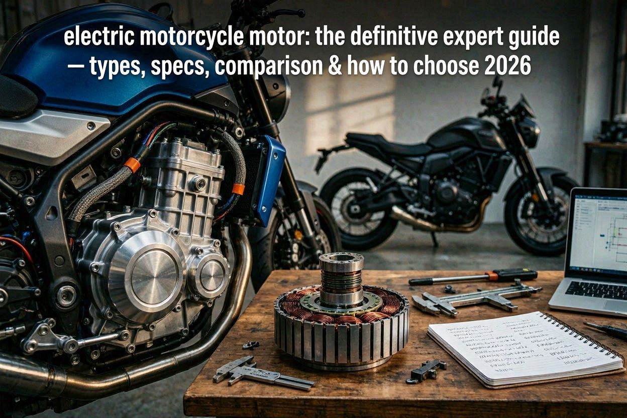 Electric Motorcycle Motor: The Definitive Expert Guide — Types, Specs, Comparison & How to Choose 2026