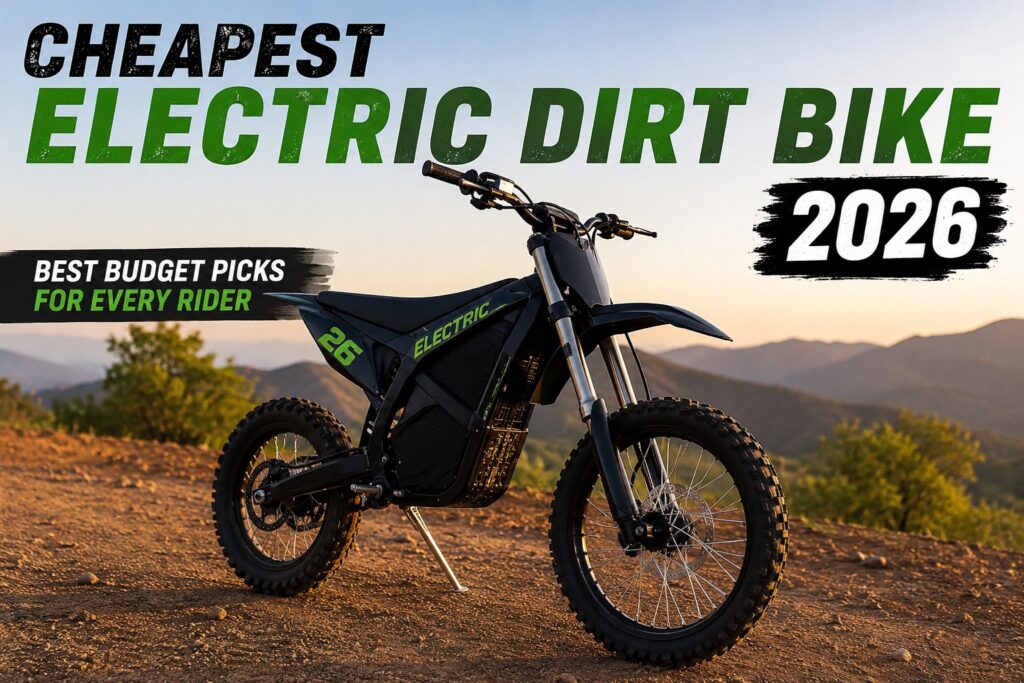 Cheapest Electric Dirt Bike 2026 – Best Budget Electric Dirt Bikes